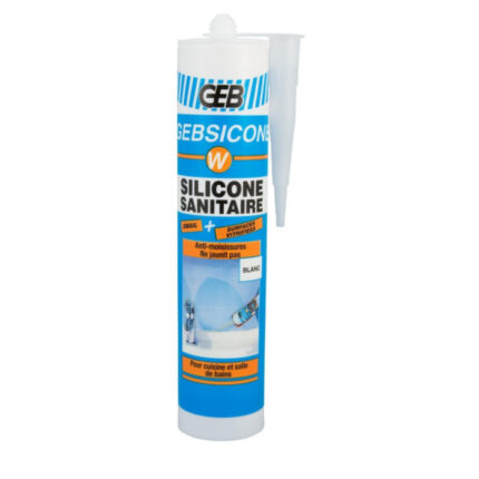 Mastic silicone sanitaire