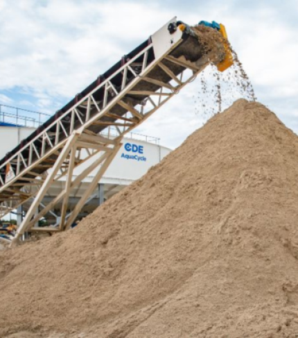 Sable de construction